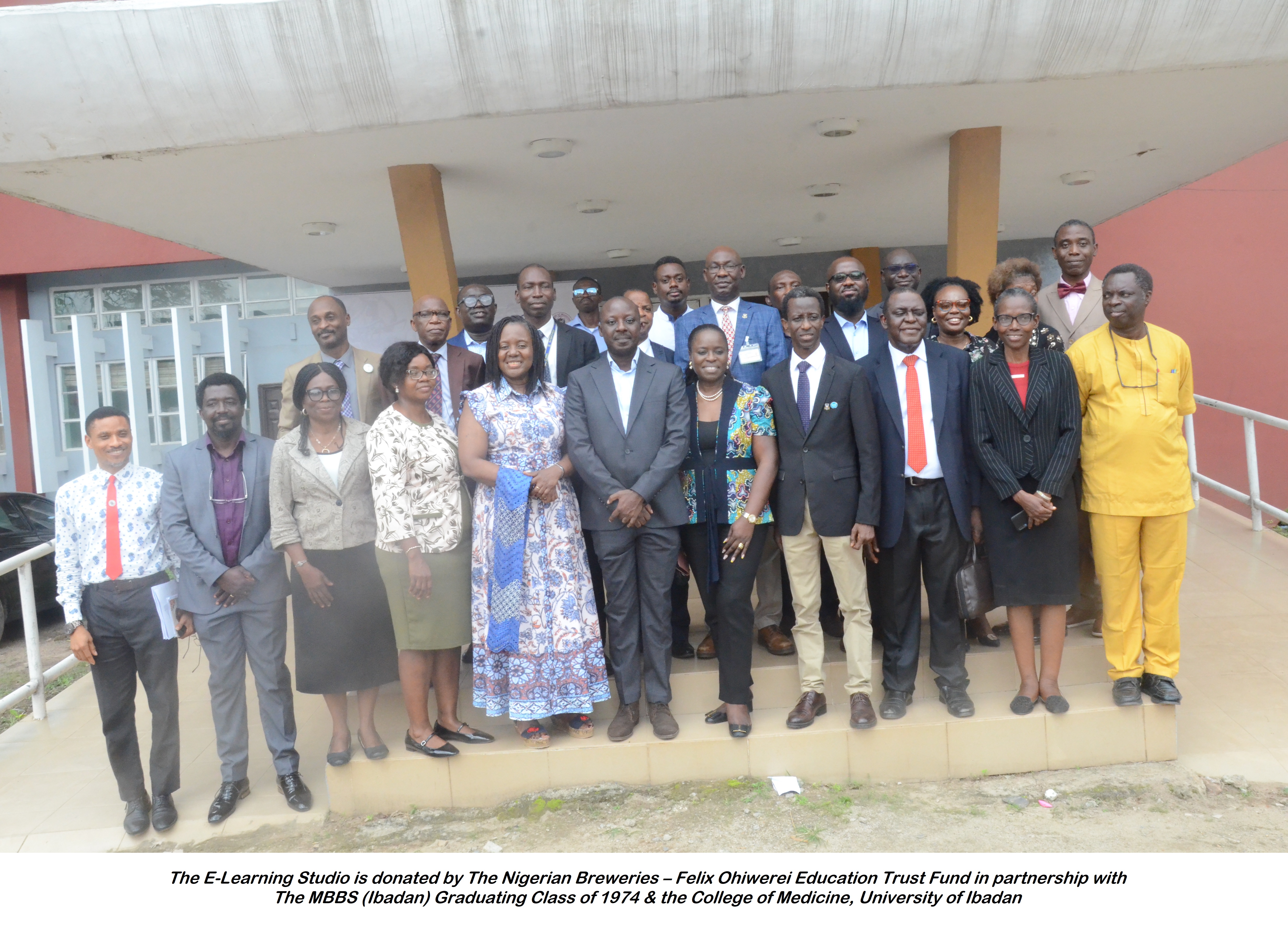 The Felix Ohiwerei OFR E-Learning Studio Commissioned Amidst Fanfare and Gratitude at the College of Medicine, University of Ibadan