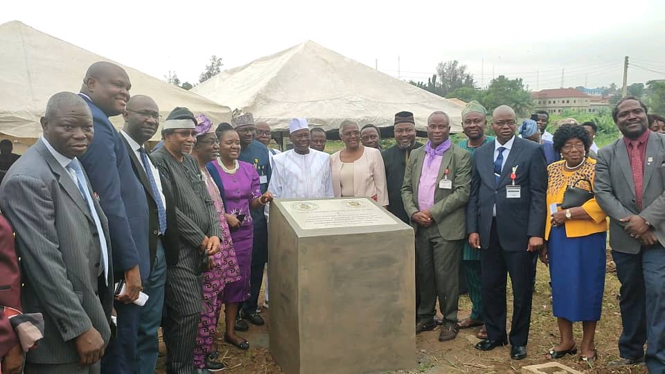 COLLEGE OF MEDICINE, UNIVERSITY OF IBADAN IN PARTNERSHIP WITH IBADAN COLLEGE OF MEDICINE ALUMNI ASSOCIATION WORLDWIDE HOLDS SOD TURNING CEREMONY FOR NEW STUDENT HOSTEL: FOUNDATION STONE LAYING CEREMONY