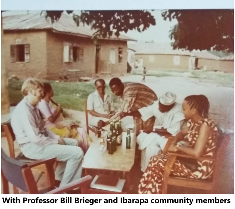 Bill Berger and Igboora community